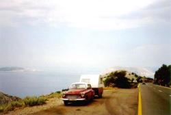 Dbener Ei und Wartburg an der Adria